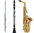 Querflte, Klarinette, Saxophon